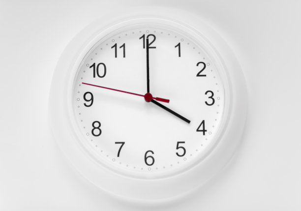 白色挂钟图片下载