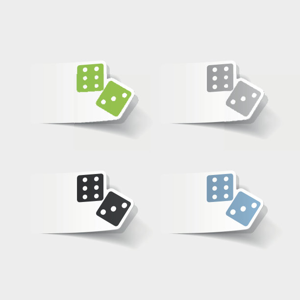 现实设计元素:骰子图片下载