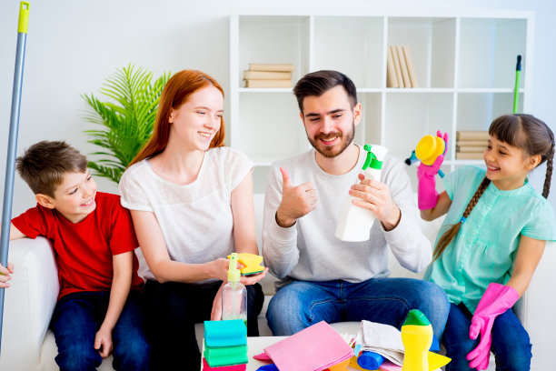 家庭清洁房子图片下载