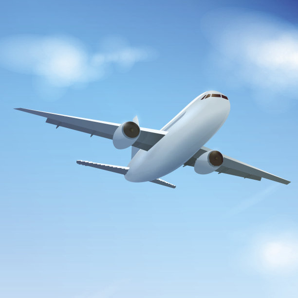 云中的飞机图片下载