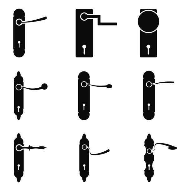 门把手图标集图片下载
