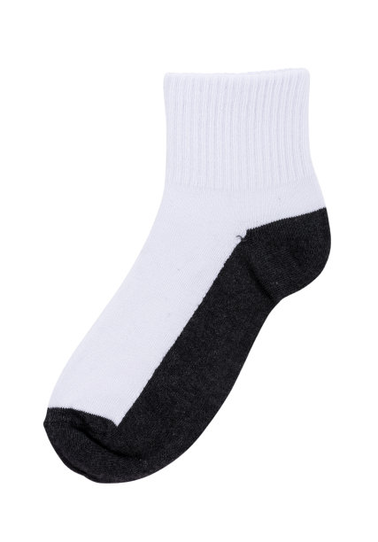 袜子孤立在白色背景图片下载