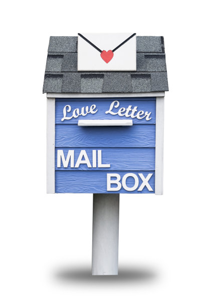 邮箱孤立在白色背景上。图片下载