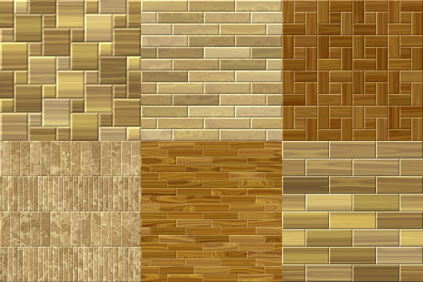 一套木地板无缝生成纹理图片下载