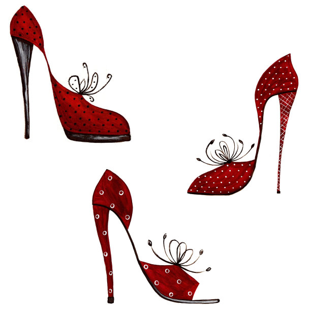 一套鞋的剪贴簿图片下载