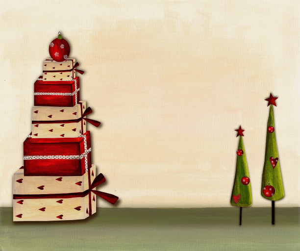 圣诞贺卡图片下载