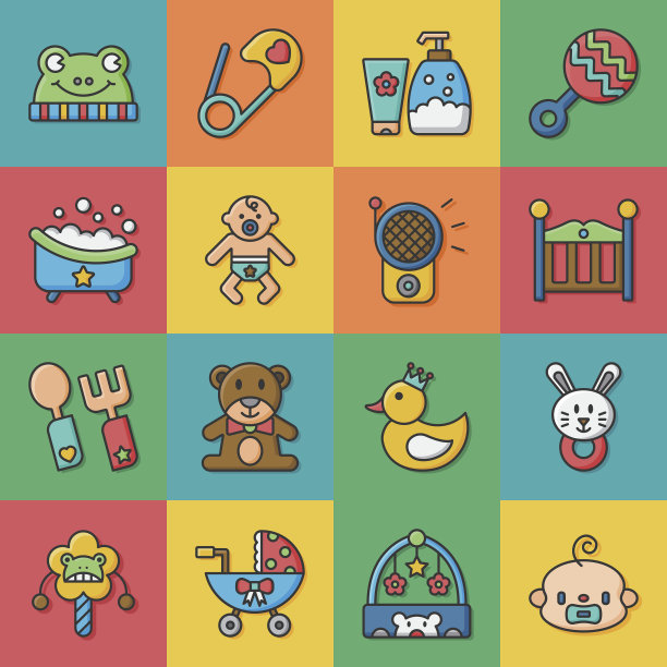 可爱的卡通狮子图片下载