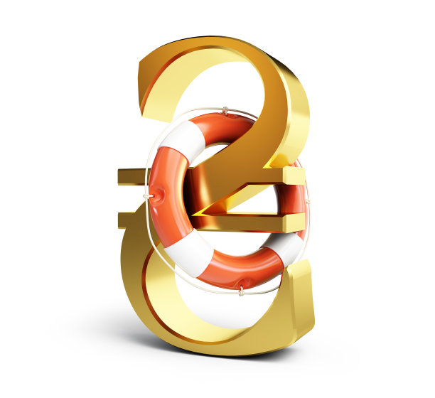 在白色背景上标出乌克兰格里夫尼亚生命线图片下载