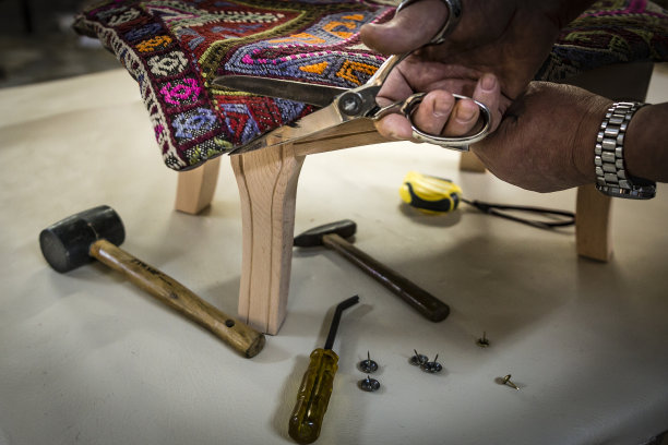 木匠的木工工具图片下载