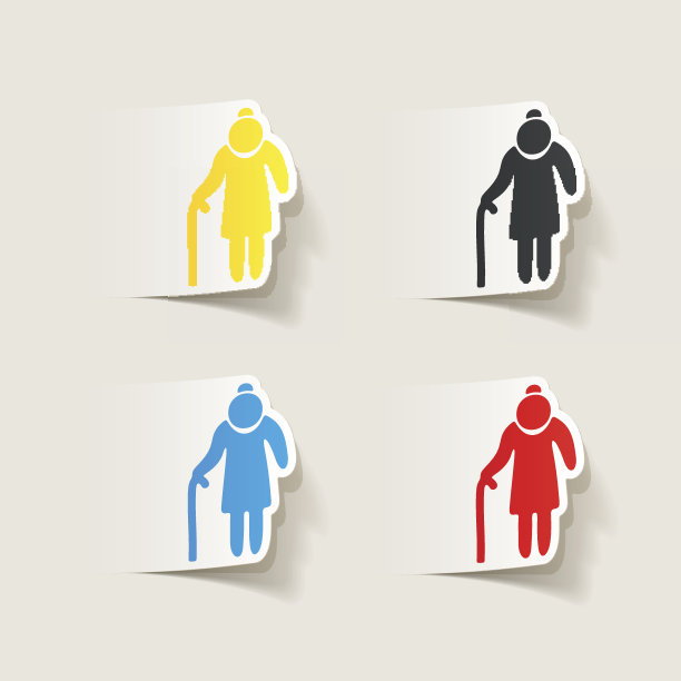 现实设计元素:奶奶图片下载