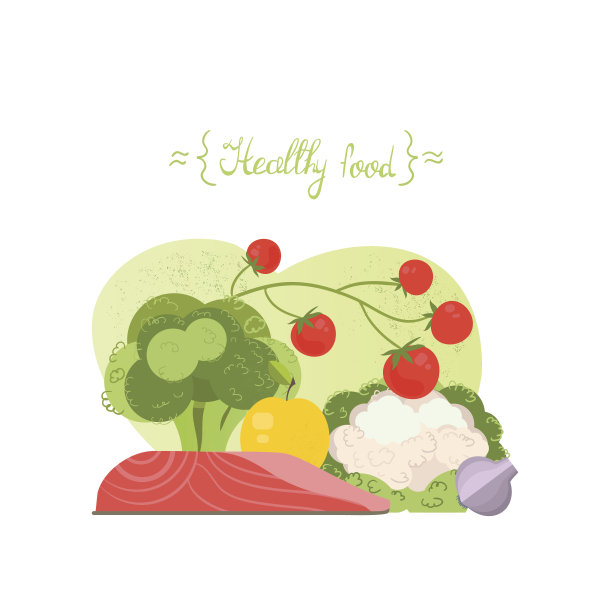 健康食品的选择图片下载