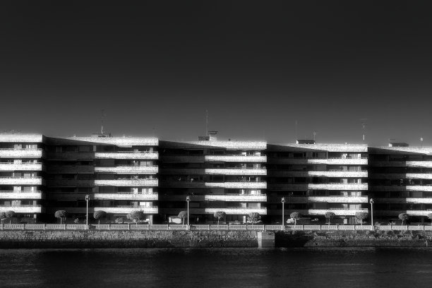 一排的房子图片下载