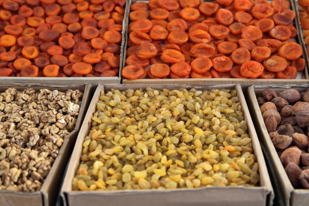 健康美味的干果零食图片下载