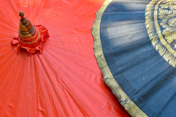 泰国清迈的纸伞图片下载