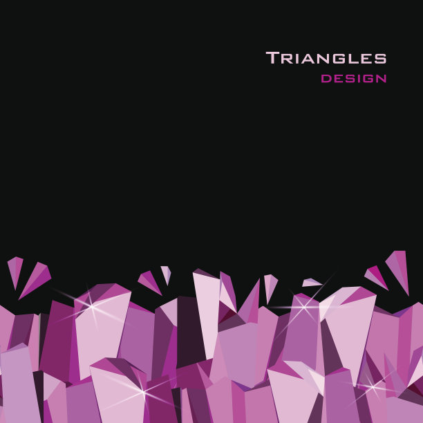 粉色抽象几何背景。图片下载