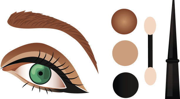 眼部化妆图片下载