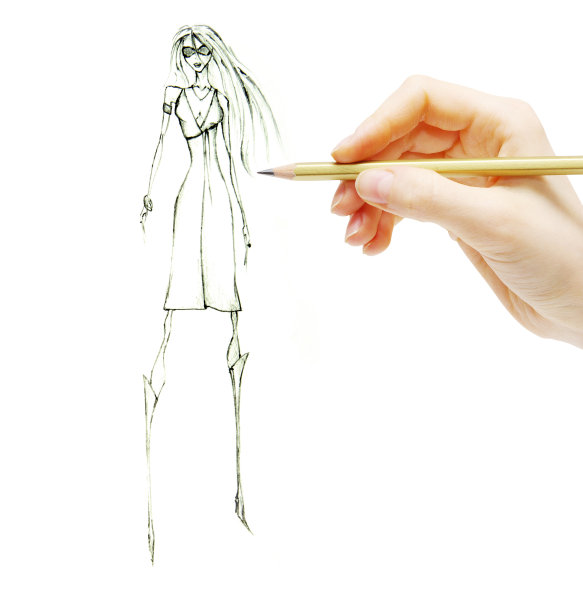 时尚的女孩图片下载