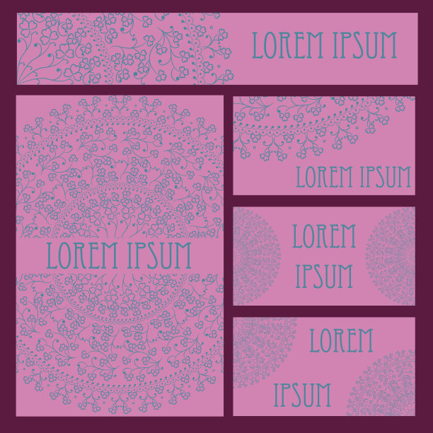 设计模板与曼荼罗图片下载