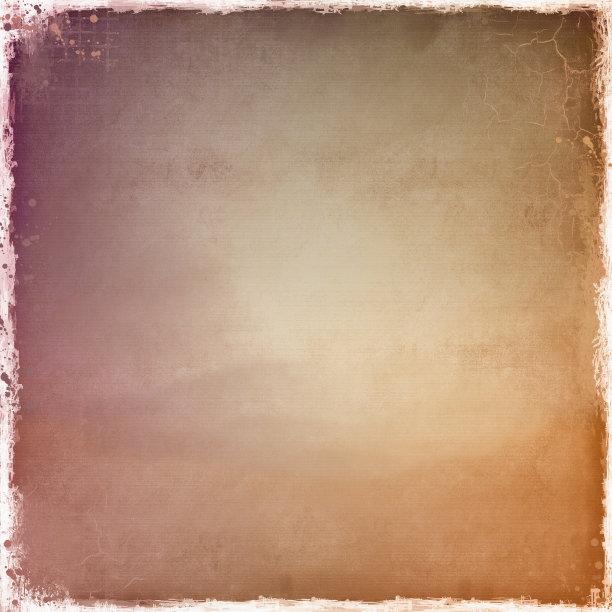 复古的方形织物纹理背景与磨损的边界。图片下载