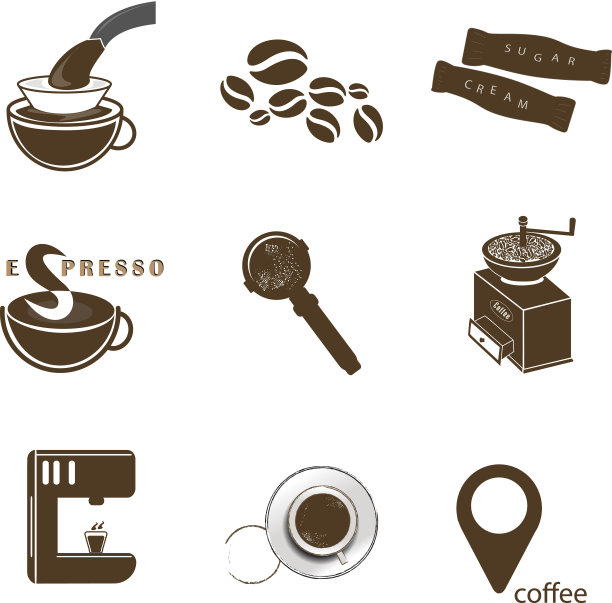 咖啡图标设置图片下载