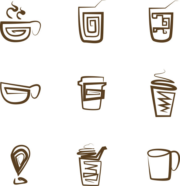 咖啡图标设置图片下载