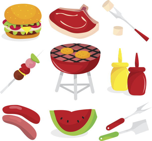 烧烤设置图片下载