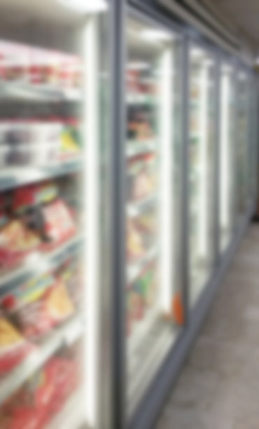 散焦超市冰箱图片下载