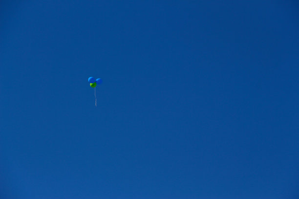 天空中的气球图片下载
