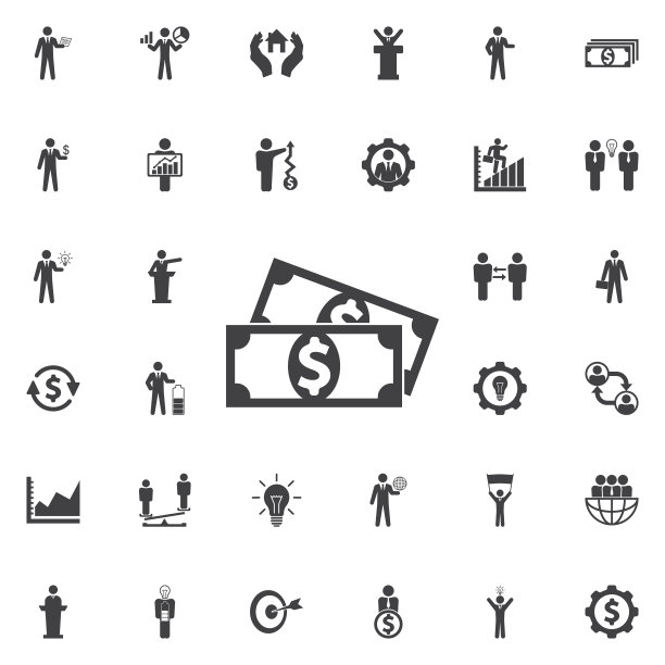 钱图标。图片下载