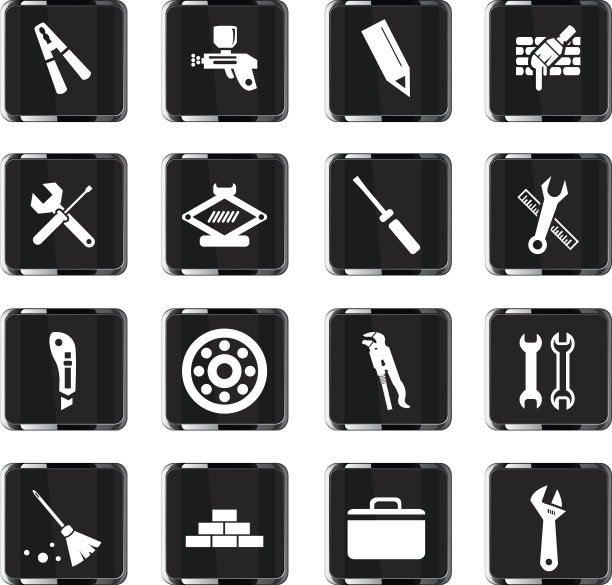 工作工具图标集图片下载