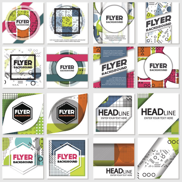 旧复古复古风格的背景设计模板图片下载