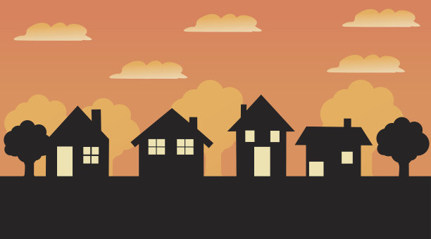 房子矢量图标图片下载