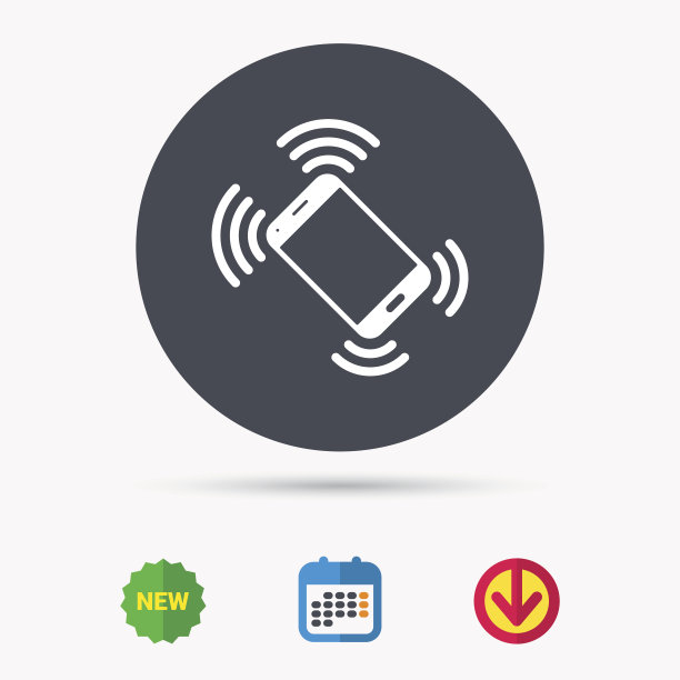 智能手机电话图标。移动电话。图片下载