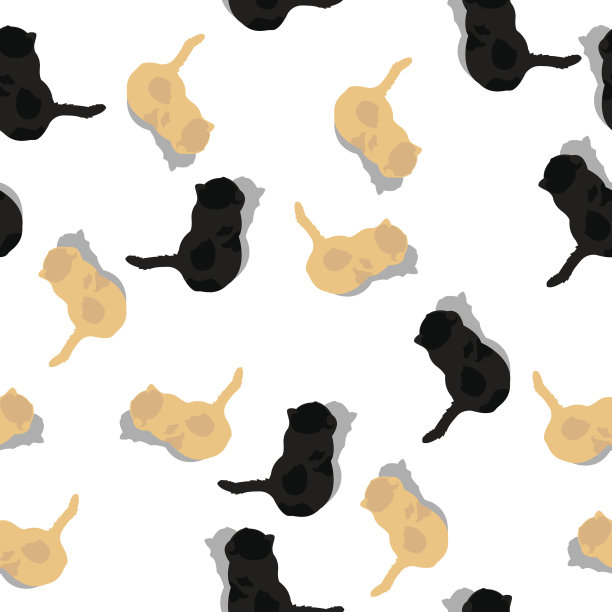 猫无缝模式图片下载