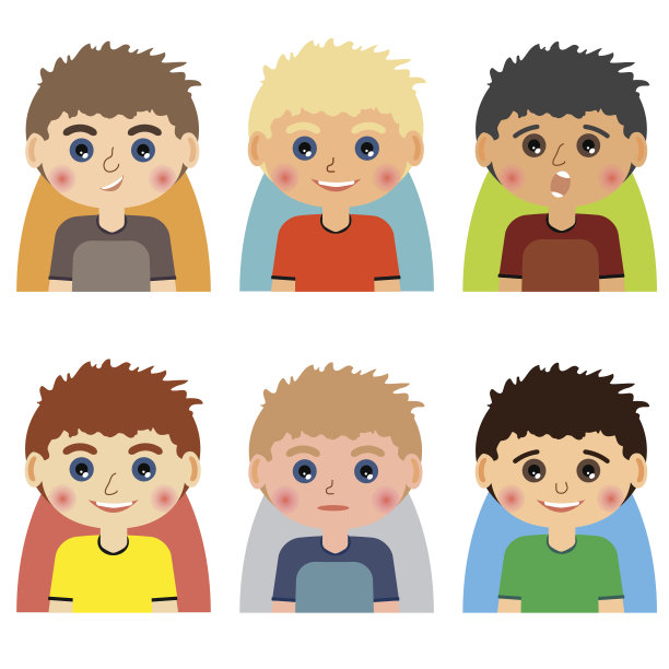 矢量男士人物头像图片下载