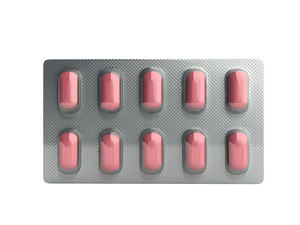 药丸包装泡罩3D插图没有阴影图片下载