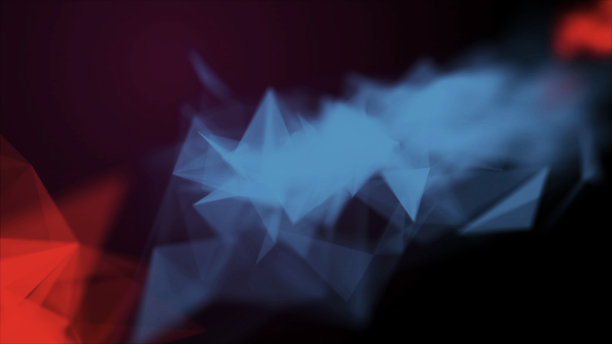 抽象彩色三角形背景图片下载