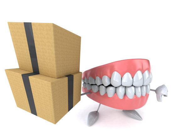 有趣的牙齿素材图片