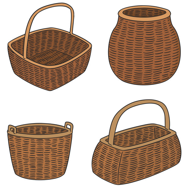 柳条篮子图片下载