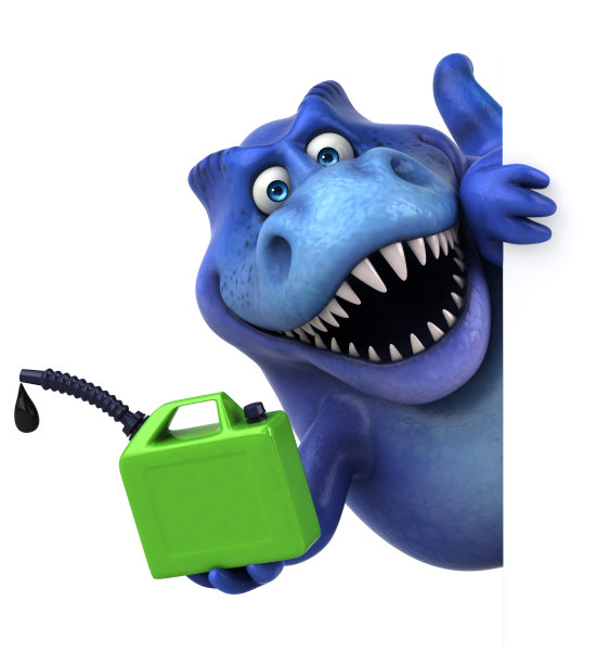 有趣的恐龙- 3D插图图片下载