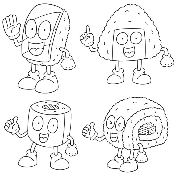 生鱼饭(寿司)图片下载