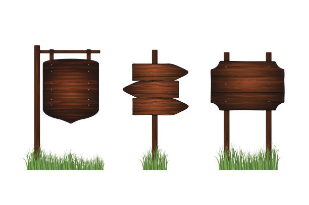 天然纹理的木质招牌。图片下载