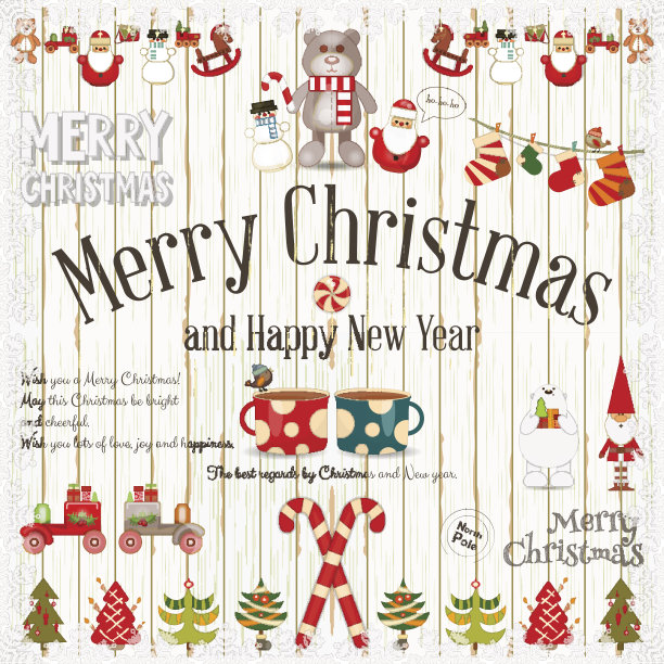 圣诞贺卡图片下载