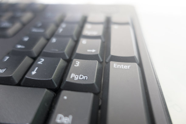 特写黑色键盘图片下载