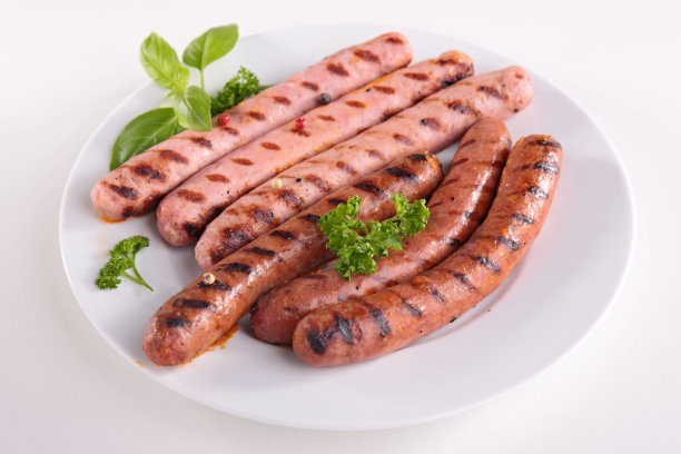 烤香肠图片下载