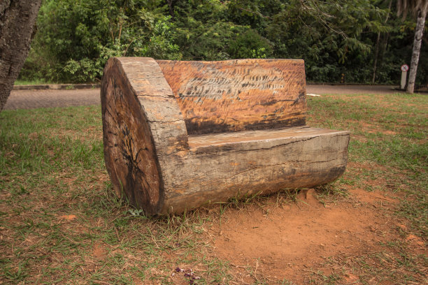 乡村木箱长凳图片下载