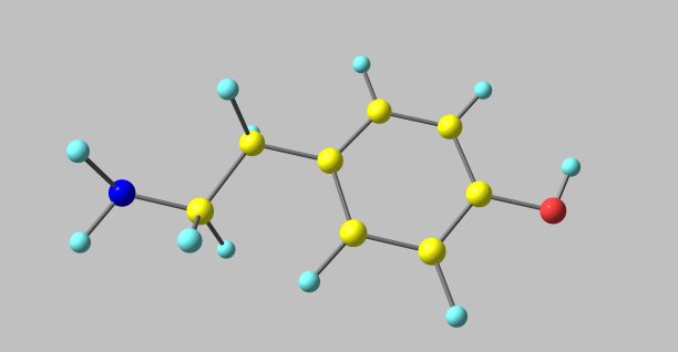 酪胺分子结构图片下载