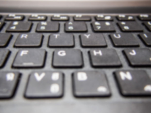 模糊电脑键盘图片下载