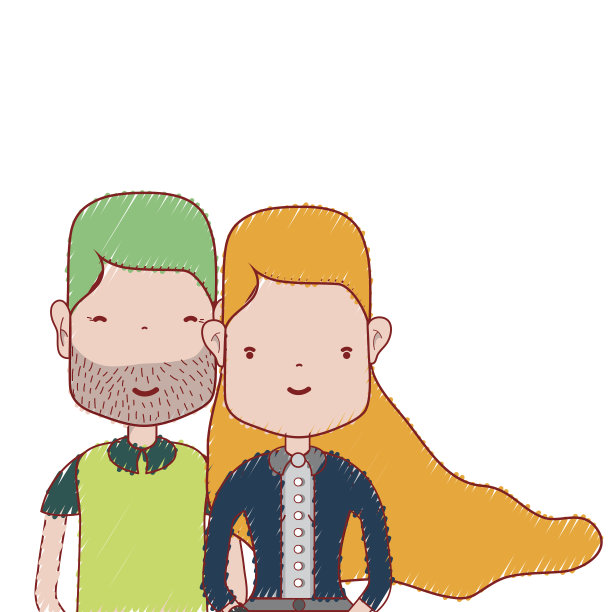 发型和休闲装很不错图片下载