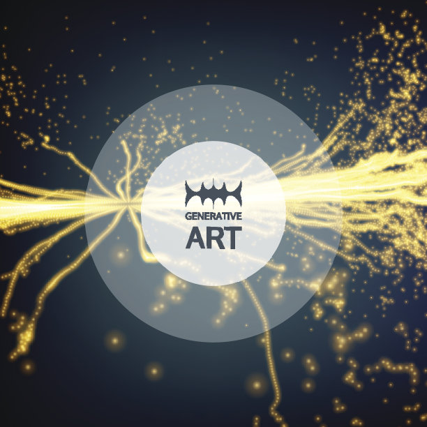 电力照明效果。3d未来的技术风格。抽象的背景。发光点。矢量插图。图片下载